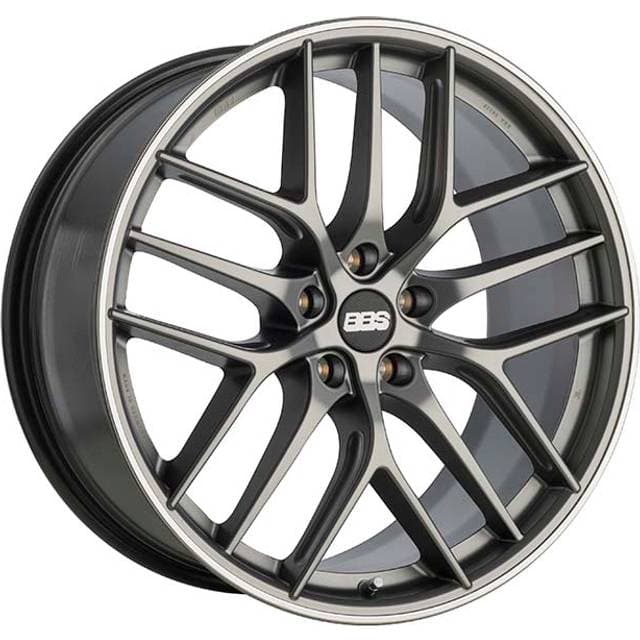 BBS CC-R hjul 9,5x20 et43 5x112 82,0, Satin platinum, 760kg last, Egnet
