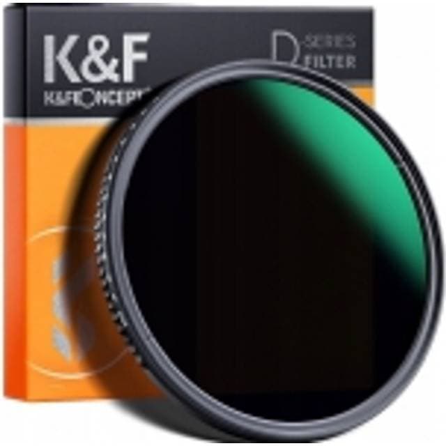 K&F Concept Kf Filter K& f Filter Fuld Grå Justerbar Nd3-nd1000 58mm 58 Mm Kf01.1833