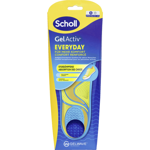 Scholl GelActiv EVERYDAY indlægssåler 35-40,5