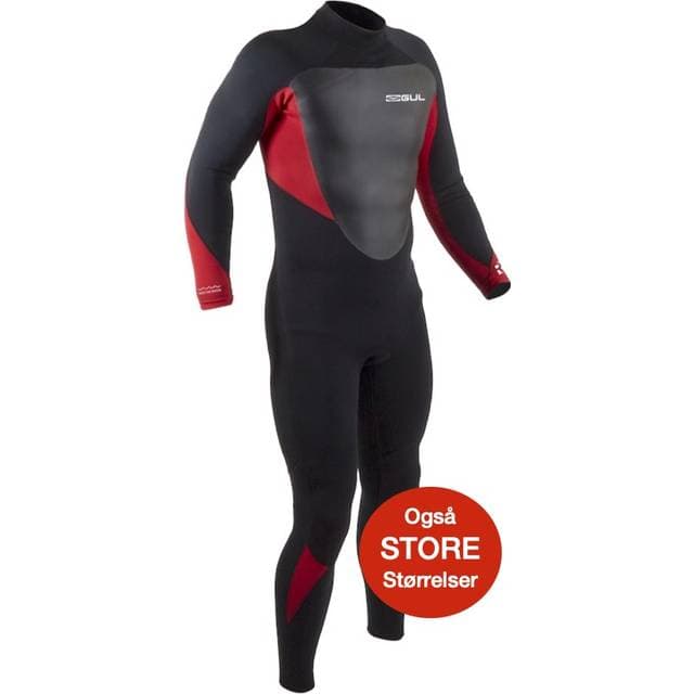 Gul Response Backzip 5/3mm Neopren våddragt-3X-Large