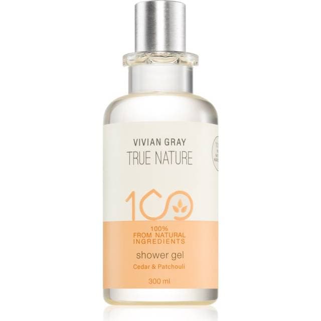 Vivian Gray True Nature Cedar & Patchouli Opfriskende brusegel 299ml