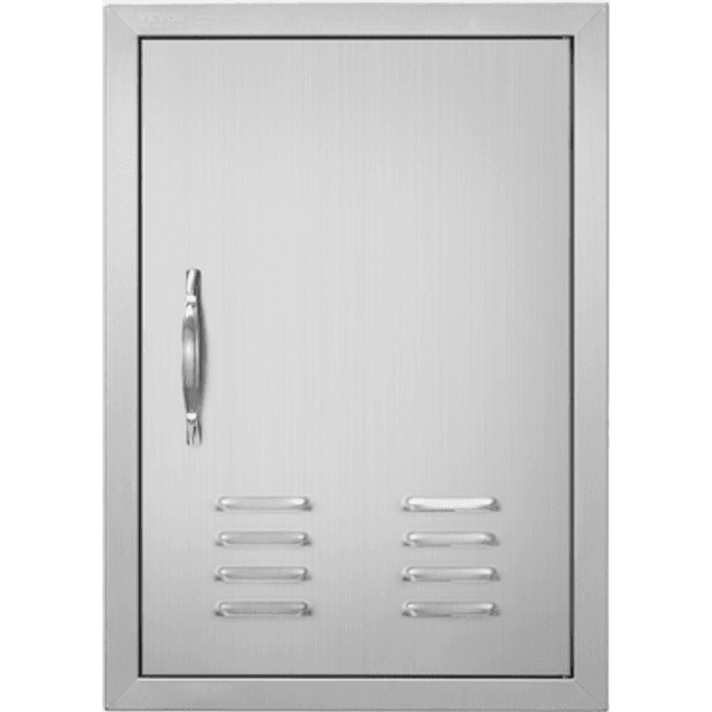 VEVOR BBQ Adgangsdør 610x431 mm Rustfrit Stål