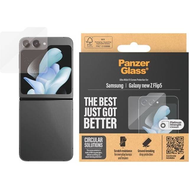 PanzerGlass Screen Protector Samsung Galaxy Z Flip6 Classic Fit
