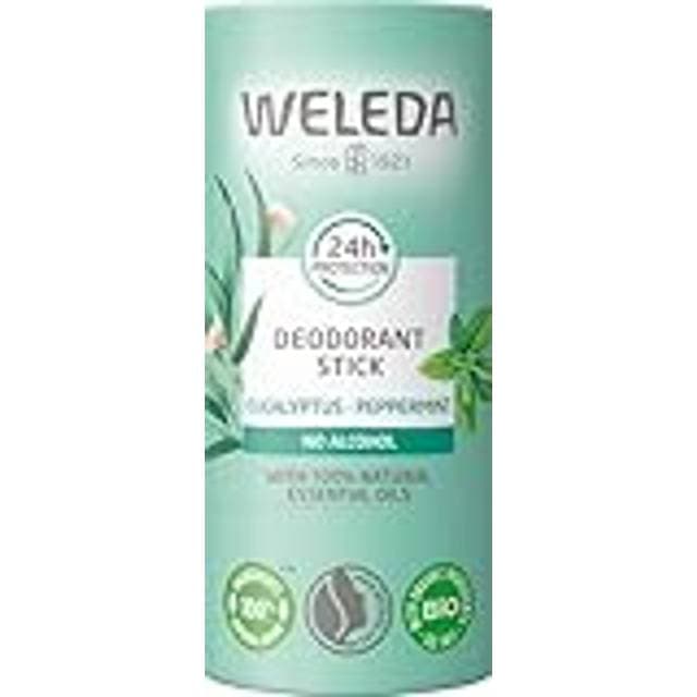 Weleda Deodorant Stick Eucalyptus Peppermint 50 gram 50ml 2-pak