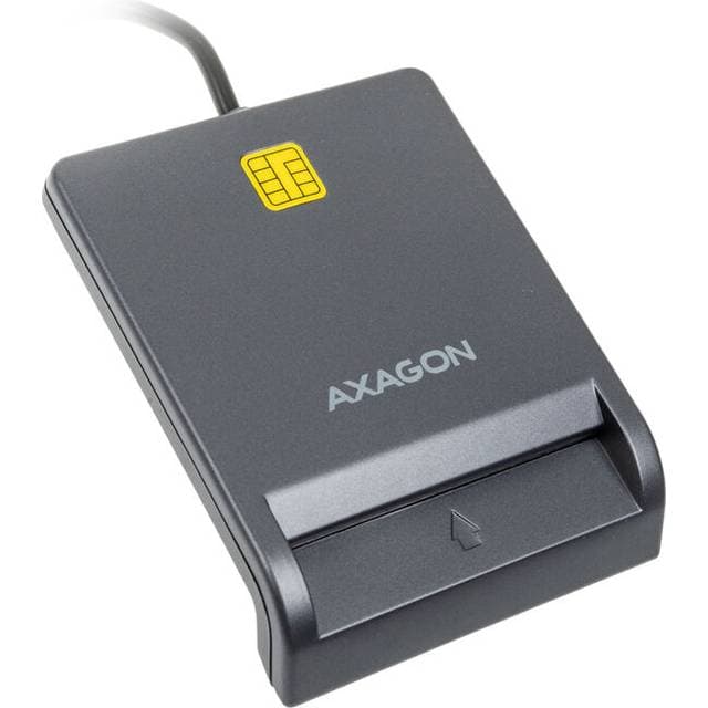 Axagon CRE-SM3T USB Smart Card Flat