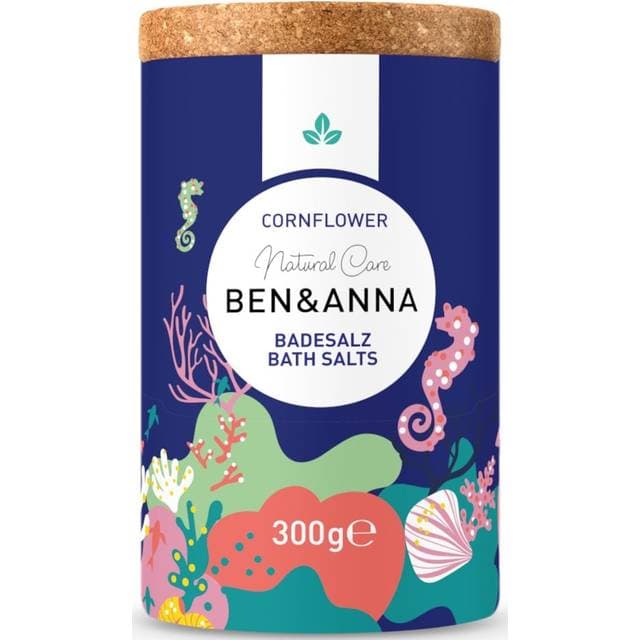 Ben & Anna Kornblomstbadesalt Bath Salt Cornflower 300 g