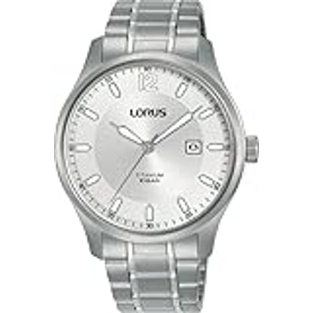 Lorus RH901RX9 Herre Hvid Sølv Ur 40 mm