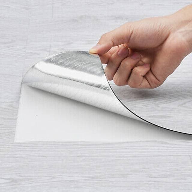 VEVOR Selvklæbende Vinylgulvfliser 390 x 23.6 tommer 1.5 mm