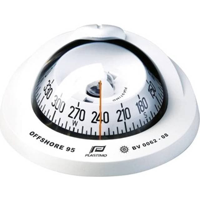 Plastimo Offshore 95 Compass With White Conical Card 128 x 111 mm