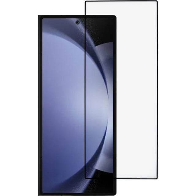 MAULUND Samsung Galaxy Z Fold6 Hærdet Glas Full-Fit Skærmbeskyttelse Sort Kant