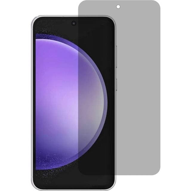 MAULUND Samsung Galaxy S24 FE Glas Skærmbeskyttelse m. Privacy Full-fit Sort Kant