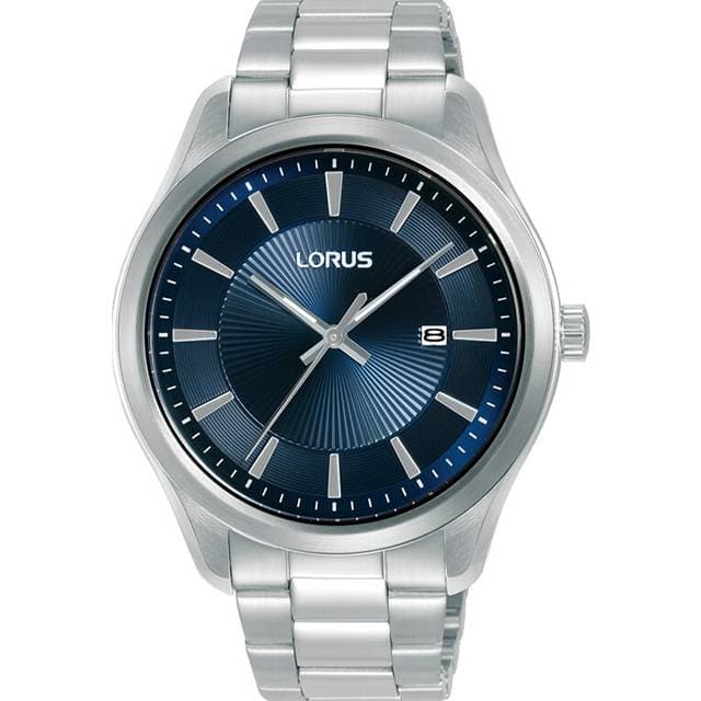 Lorus Classic RH927RX9 Herre 42 mm Analog Kvarts Mineralglas Blue 20 mm