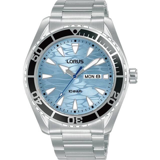 Lorus RH389AX9 Herre 41 mm Analog Kvarts Mineralglas Blue 20 mm