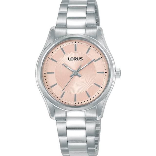 Lorus Classic Lady RG249XX9 Dame 31 mm Analog Kvarts Mineralglas Pink 14 mm