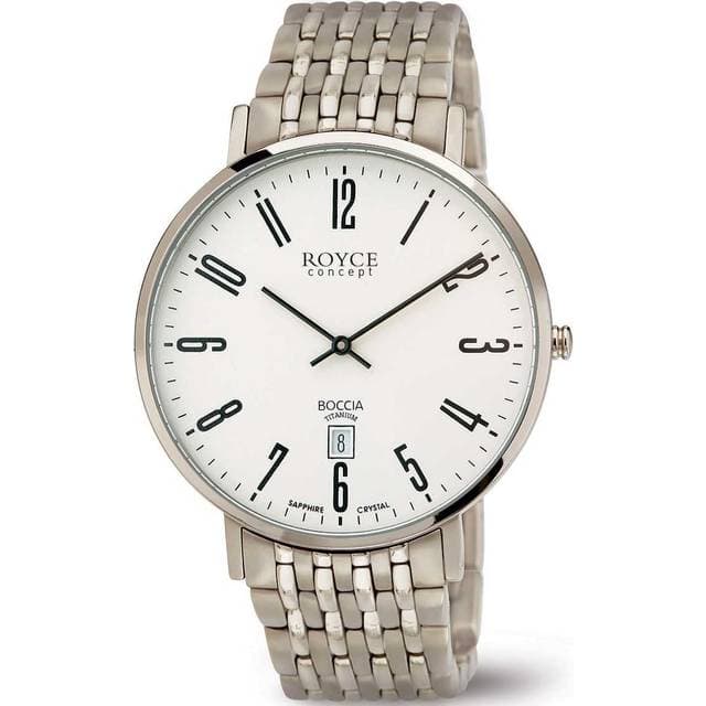 Boccia Titanium 3605-02 Hvid kvarts