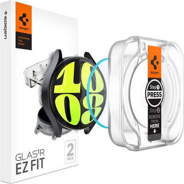 Spigen Samsung Galaxy Watch7 Glas.tR Ez Fit Skærmbeskyttelse Hærdet Glas 9H 40mm 2 Stk