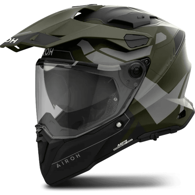 Airoh Integralhjelm Commander Reveal, Militærgrøn