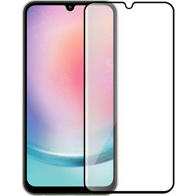 Dacota Platinum Samsung Galaxy A25 5G Tiger Glass skærmbeskytter, sort På lager klar til levering og afhentning