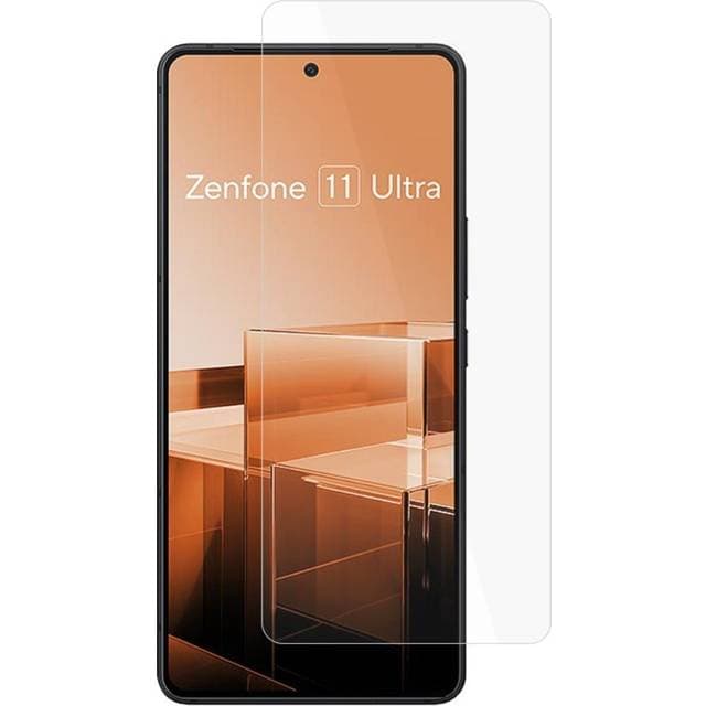 MAULUND Asus Zenfone 11 Ultra Hærdet Glas 9H Skærmbeskyttelse Case Friendly Gennemsigtig