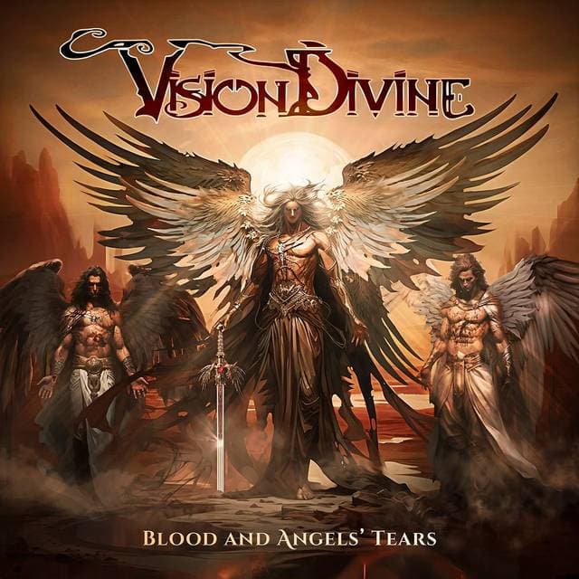 Vision Divine Blood and Angels' Tears (Red Marbled Vinyl) (CD)