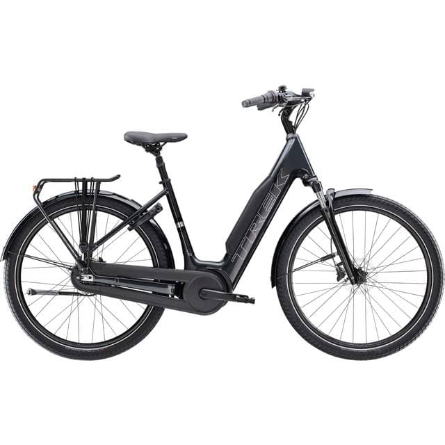 Trek District+ 3 Lowstep Grey Elcykel 2025