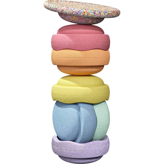 Stapelstein Stabelsten Original Med Balance Sten Sæt Á 7