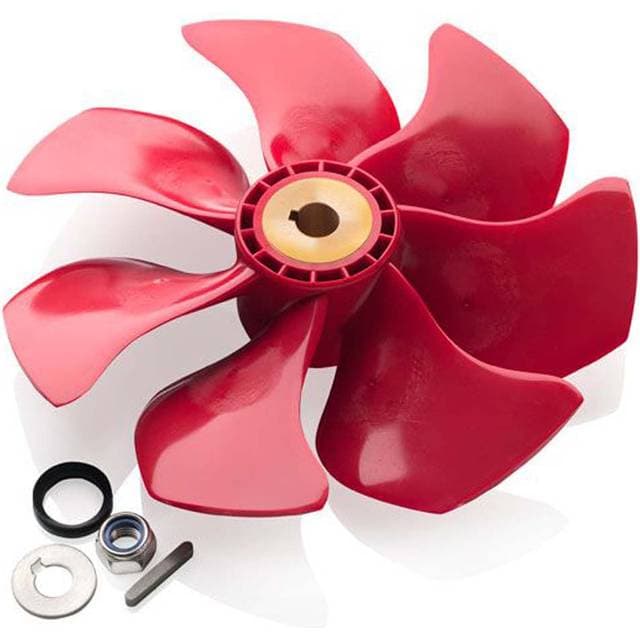 Vetus 220/285/230/310kgf 6 Blades Bow Propeller Red 295 mm