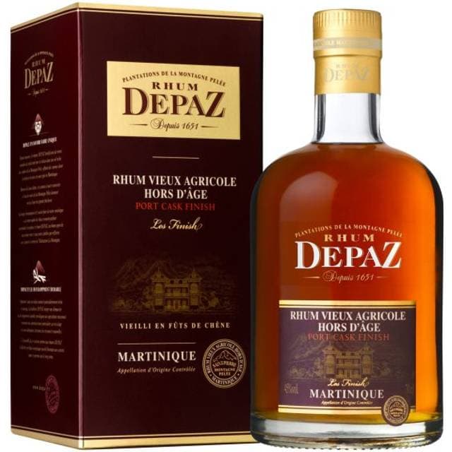 Depaz Rhum Port Cask Finish Single Traditional Column Still Rum