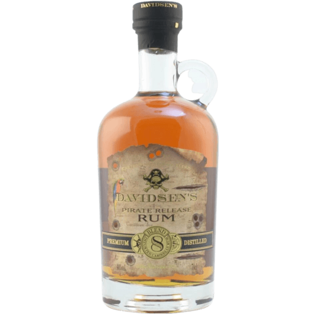 Davidsen Pirate Release 8 Rum 40% 0,7l 70 cl