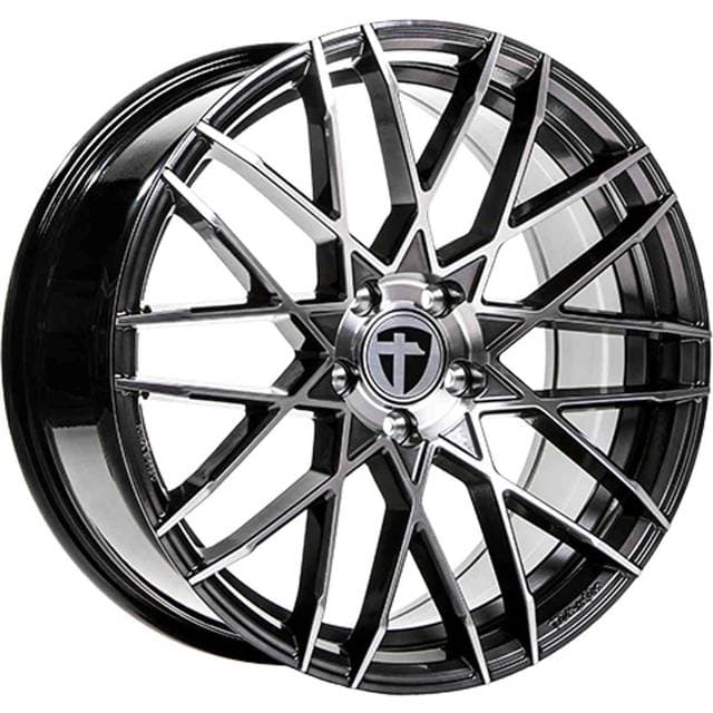 Tomason tn19 dark hyperblack polished 9.0jx21 5x112 et35 - Dark Hyper Black polished