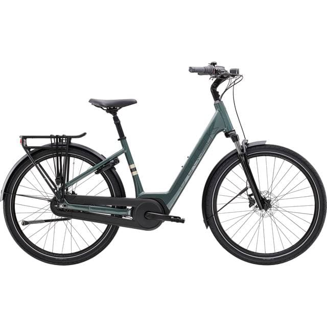 Trek District+ 2 Lowstep 400Wh Elcykel Grøn