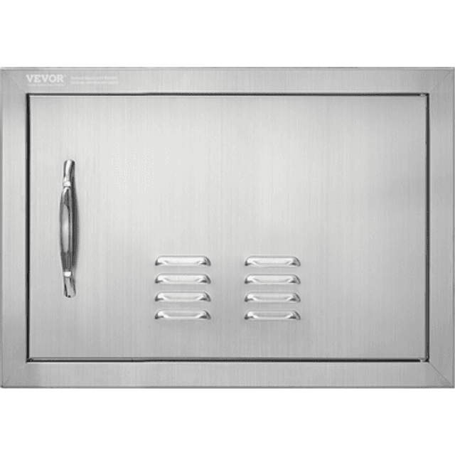 VEVOR BBQ Adgangsdør 508x356 mm Rustfrit Stål