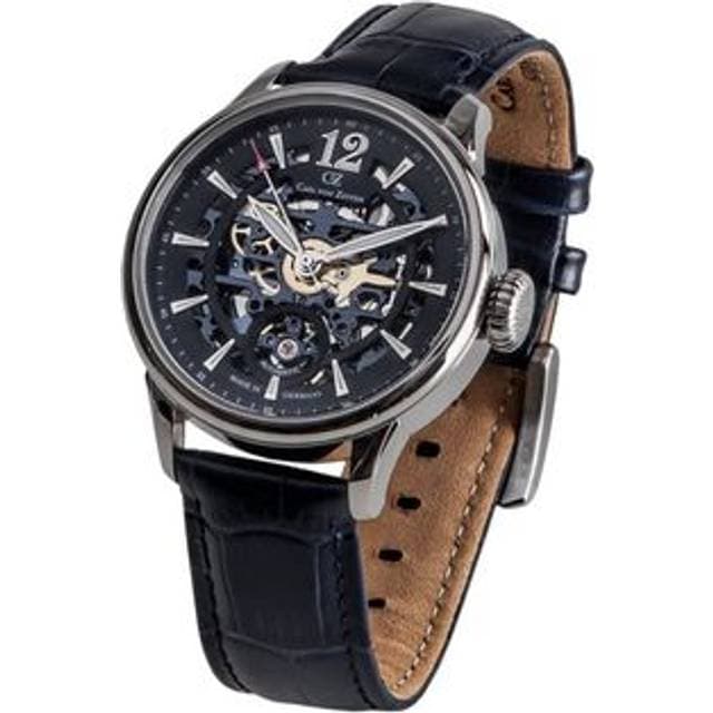 Carl von Zeyten CVZ0051BL Herre Enz Automatic Armbåndsur