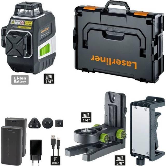 Laserliner MasterPlane-Laser 3G Pro 360° Linjelaser