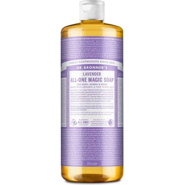 Dr. Bronners Pure-Castile Liquid Soap Lavender 946ml