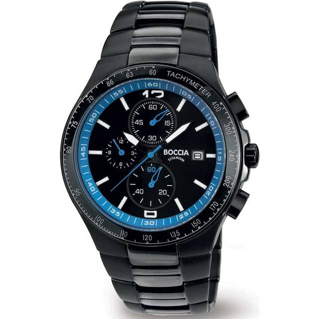 Boccia Boccia Titanium 3773-05 Sort kvarts