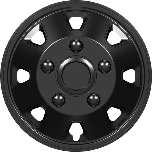 Autostyle Hjulkapsler 4stk Itah 14-tommer Black