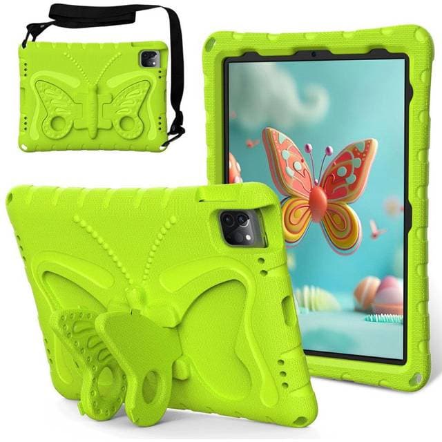 Eiderwood iPad Air Pro 13" 2024 Pro 12.9" 2022-2018 Butterfly Kickstand Børne Cover