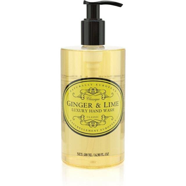 Naturally European Luxury Hand Wash Ginger & Lime 500ml