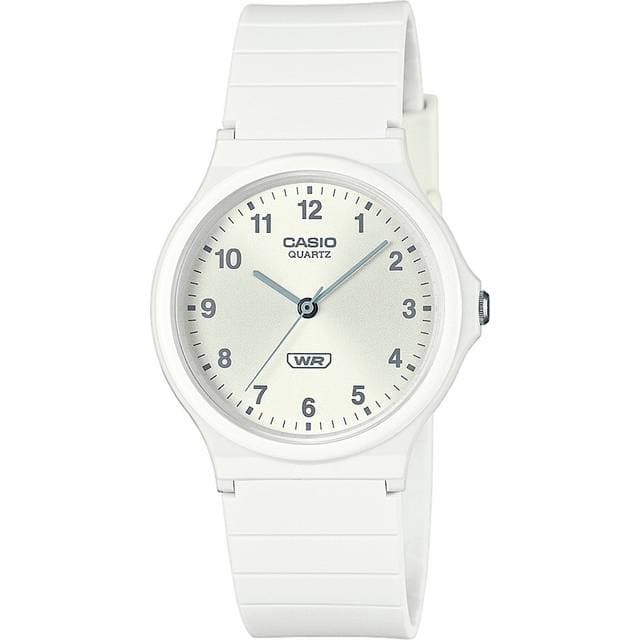 Casio MQ-24B-7B Herre 35 mm Digitalt Kvarts Mineralglas White 35 mm
