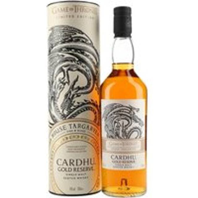 Cardhu Gold Reserve Game of Thrones House Targaryen Speyside Whisky 70cl