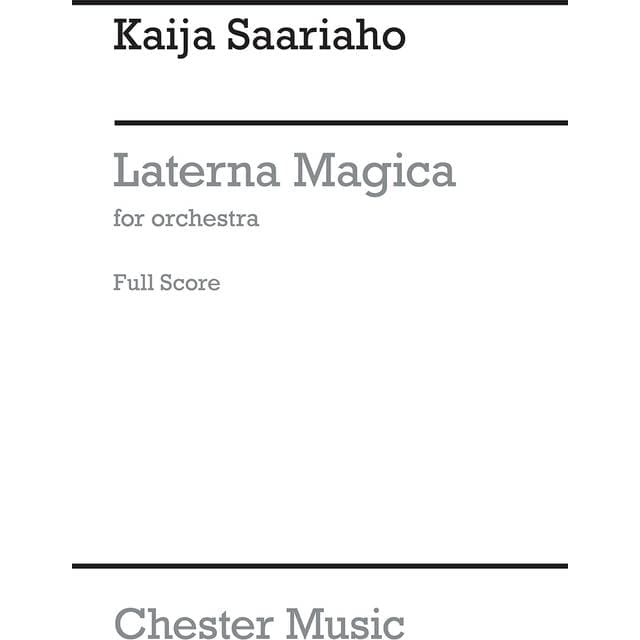 Laterna Magica For Orchestra Full Score 4 2020 (CD)