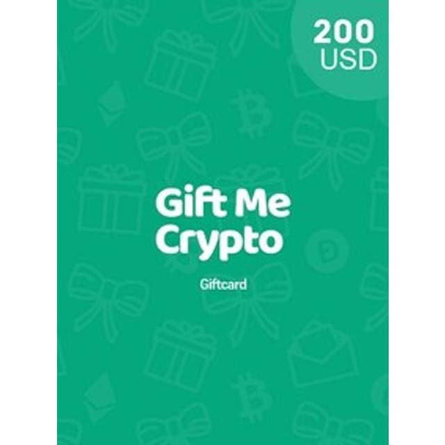 Gift Me Crypto Gift Card 200 USD