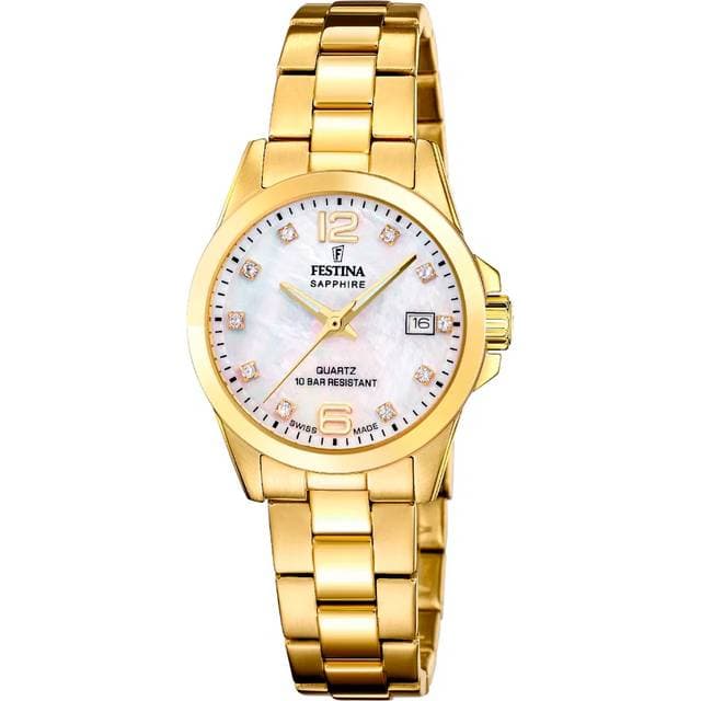 Festina Swiss Made Lady 30 MM F20050/1 Dame 30 mm Analog Kvarts Mother of pearl 14 mm