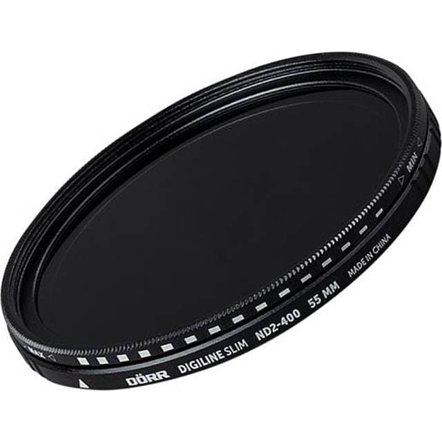 Dörr DÖRR Digiline Slim Variabelt ND-filter ND2-400 til Kameraobjektiv 55mm