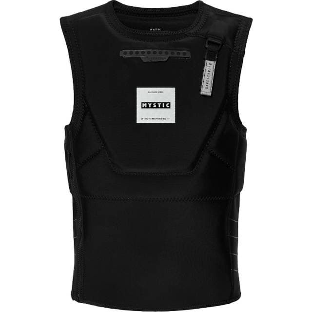 Mystic Herre Solace Front Zip Kite Impact Vest Bla
