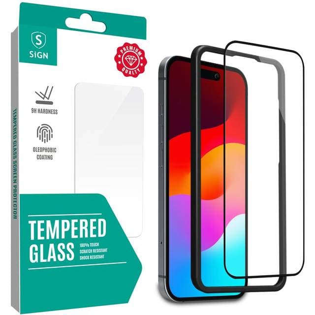 SiGN iPhone 16 Pro Max Hærdet Glas Skærmbeskyttelse