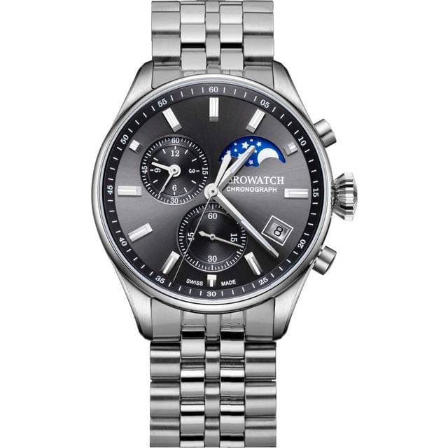 Aerowatch Les Grandes Classiques Chronograph Moon-Phases A 78990 AA01 M
