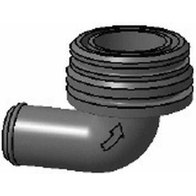 Plastimo Slangtilslutning Vinklet 90° 25 mm