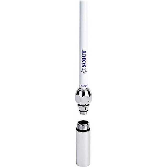 Scout Scout Telecomunicazioni Vhf Fiberglass Antenna Clear 150 cm